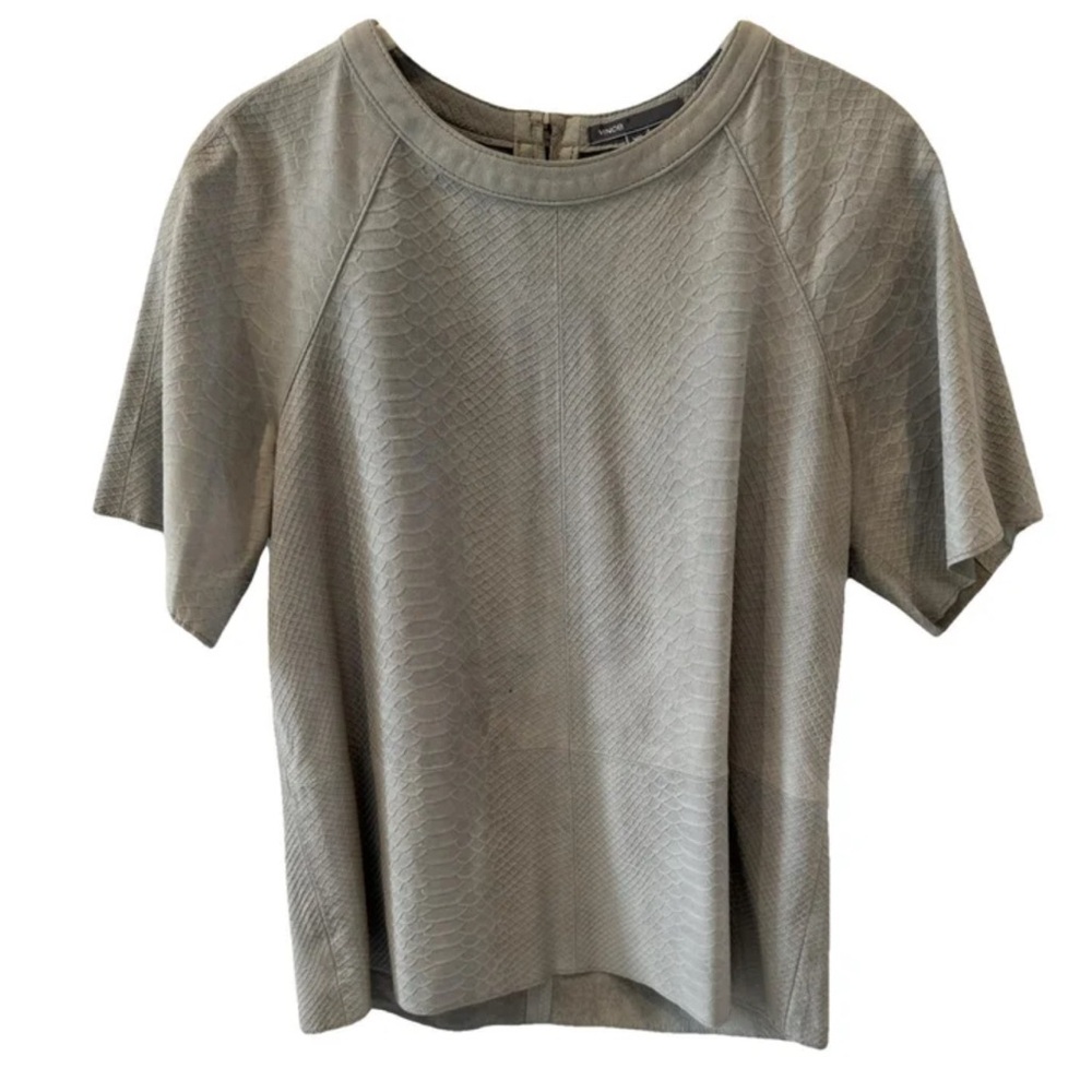 Vince Leather Women's Top